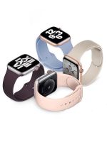 [HOT CHALIUIUILILXWE 607] สายสำหรับสายคาด Apple Watch 44มม. 40มม. 45มม. พิเศษ49มม. 41มม. 42มม. สายนาฬิกาซิลิโคน Correa Iwatch Series 7 Se 4 3 5 6 8