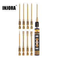 INJORA Quick Change Allen Key Hexagon Screwdrivers Hex Nut RC Tool Kit for 118 124 RC Crawler Axial SCX24 AX24 FMS FCX24 TRX4M