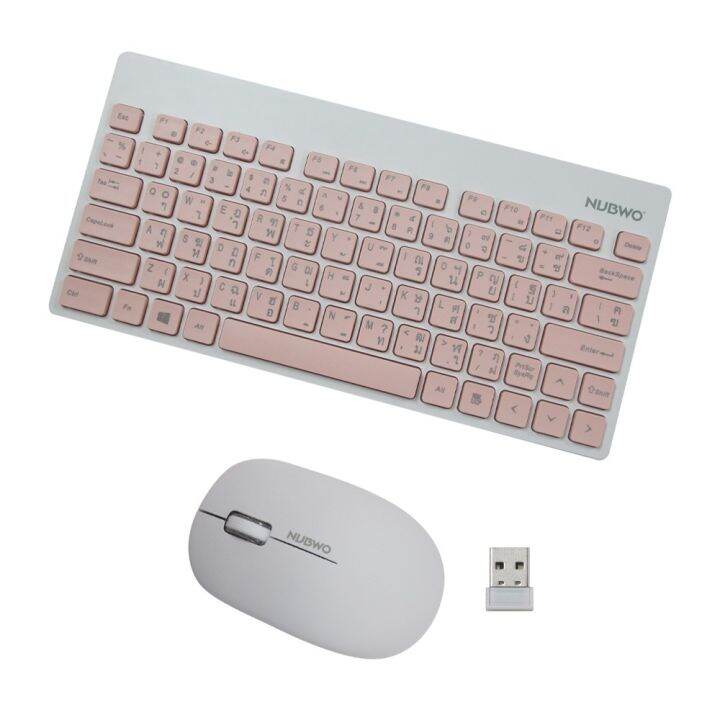 best-seller-nubwo-nkm-624-keyboard-mouse-wireless-mini-stellar-คีย์บอร์ด-เมาส์-มินิ-น่ารัก-ที่ชาร์จ-หูฟัง-เคส-airpodss-ลำโพง-wireless-bluetooth-คอมพิวเตอร์-โทรศัพท์-usb-ปลั๊ก-เมาท์-hdmi-สายคอมพิวเตอร์