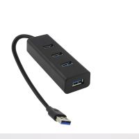 CHYI Multi Usb 3.0 Hub 4พอร์ต Usb3.0 Hab Splitter Adapter Mini แบบพกพาความเร็วสูงอุปกรณ์เสริมคอมพิวเตอร์สำหรับ PC Macbook