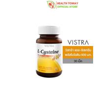 VISTRA L-CYSTEINE PLUS BIOTIN วิสทร้า แอล-ซิสเทอีน พลัสไบโอติน ผลิตภัณฑ์เสริมอาหาร (30 เม็ด) 36g.