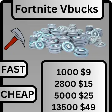 Fortnite V-Bucks for PC & Mobile