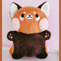 น่ารัก Lesser PANDA plushies 40ซม. นุ่ม Kawaii ตุ๊กตาสัตว์ตุ๊กตาเด็กวันเกิดของขวัญของเล่นที่จัดส่งฟรี