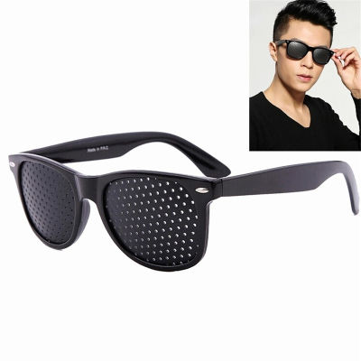 Vision Care Wearable Corrective แว่นตา Improver Stenopeic Pinhole Pin Hole แว่นตา Anti-Fatigue Eye Protection Oculos De Grau
