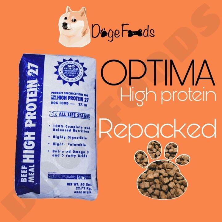 Optima Blue High protein for puppies adult Lazada PH