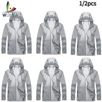 Men Women Summer Sunscreen Jacket Clothing Breathable Fishing Hunting Clothes Quick Dry UV Protection Windbreaker