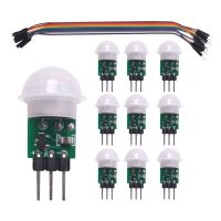 10Pcs AM312 Mini Human Sensor Module HC-SR312 IR Pyroelectric Infrared PIR Motion Sensor Detector Modules