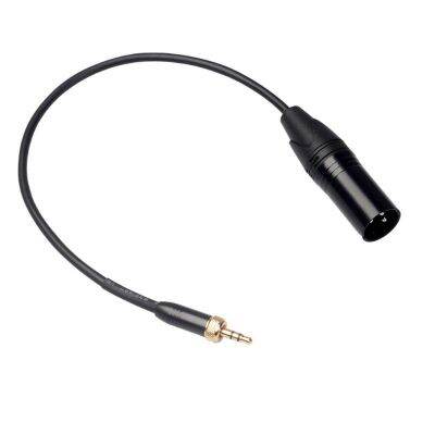 【Big-Sales】 3.5มิลลิเมตรเสียงชายเสียบด้วยด้ายภายในเพื่อ3Pin XLR ชายอะแดปเตอร์เคเบิ้ลสเตอริโอเสียบป้องกันไมโครโฟนไมค์เคเบิ้ล