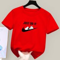 Boy Shirt Korean Big Boys Short Sleeve T-shirt Cartoon Print Design Kids T恤