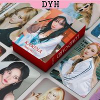 ✘ Dyh โปสการ์ดอัลบั้มรูป aespa KARINA LOMO Card KPOP สําหรับสะสม 55 ชิ้น