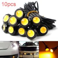 10Pcs 12V 18MM LED รถ Eagle Eye Light Auto DRL ไฟวิ่งกลางวันไฟเลี้ยวสำรองย้อนกลับที่จอดรถหางรถโคมไฟ Bulb