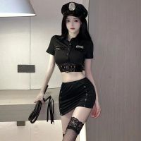 Night Dream New Sexy Underwear Wholesale Uniform Temptation Suit Skirt Passion Temptation Police Uniform