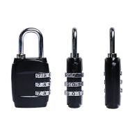 【CC】◎▣  3 Digit Password Lock Combination Suitcase Luggage Metal Code Padlock Zinc Alloy Coded Keyed