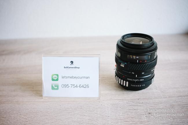 ขายเลนส์มือหมุน-minolta-35-70mm-f4-0-macro-สำหรับใส่กล้อง-sony-mirrorless-ได้ทุกรุ่น-serial-12216966-made-in-japan
