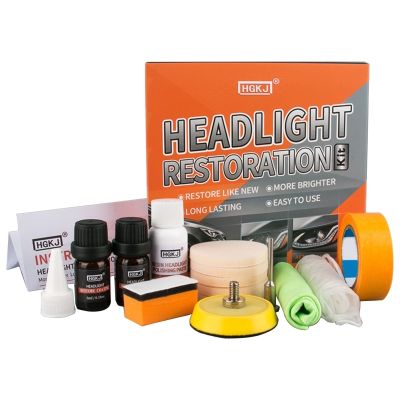 【DT】hot！ Headlight Restoration Polishing Kits Headlamp Paste Systems Car Lamps Brightener Refurbish Repair