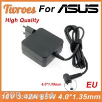 Hotพิมพ์หนังสือ☸อะแดปเตอร์แล็ปท็อป19V 3.42A 65W 4.0X1.35Mm ที่ชาร์จสำหรับ Asus UX32VD เซ็นบุ๊ก UX305CA Ux31a X201e Ux305f ADP-65DW S200e