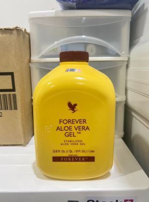 Aloe Vera Gel Forever น้ำว่านหางจระเข้ ฟอร์เอเวอร์ อะโรเวร่า ขนาด 1000 ml. ของแท้ 100% (สินค้านำเข้าจากมาเลเซีย)