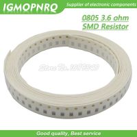 300pcs 0805 SMD Resistor 3.6 ohm Chip Resistor 1/8W 3.6R 3R6 ohms 0805 3.6R