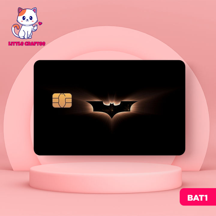 Batman [Series 1] -ATM, Bank Card, Credit Card Sticker Cover Skin  (Waterproof, High Quality)
