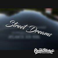 【Taste life】 StreetDreams กันน้ำออโต้คาร์ด้านหน้าหน้าต่างกระจกรูปลอกสติ๊กเกอร์สะท้อนแสงสำหรับมาสด้าโตโยต้า BMW VW ฮอนด้าออดี้รถจัดแต่งทรงผม