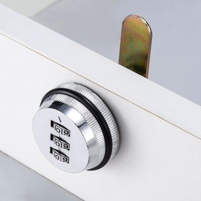 【YF】 3 Digit Combination Password Drawer Lock 20mm Thread Smart Code Mailbox Furniture Cabinet Door Security Anti-theft