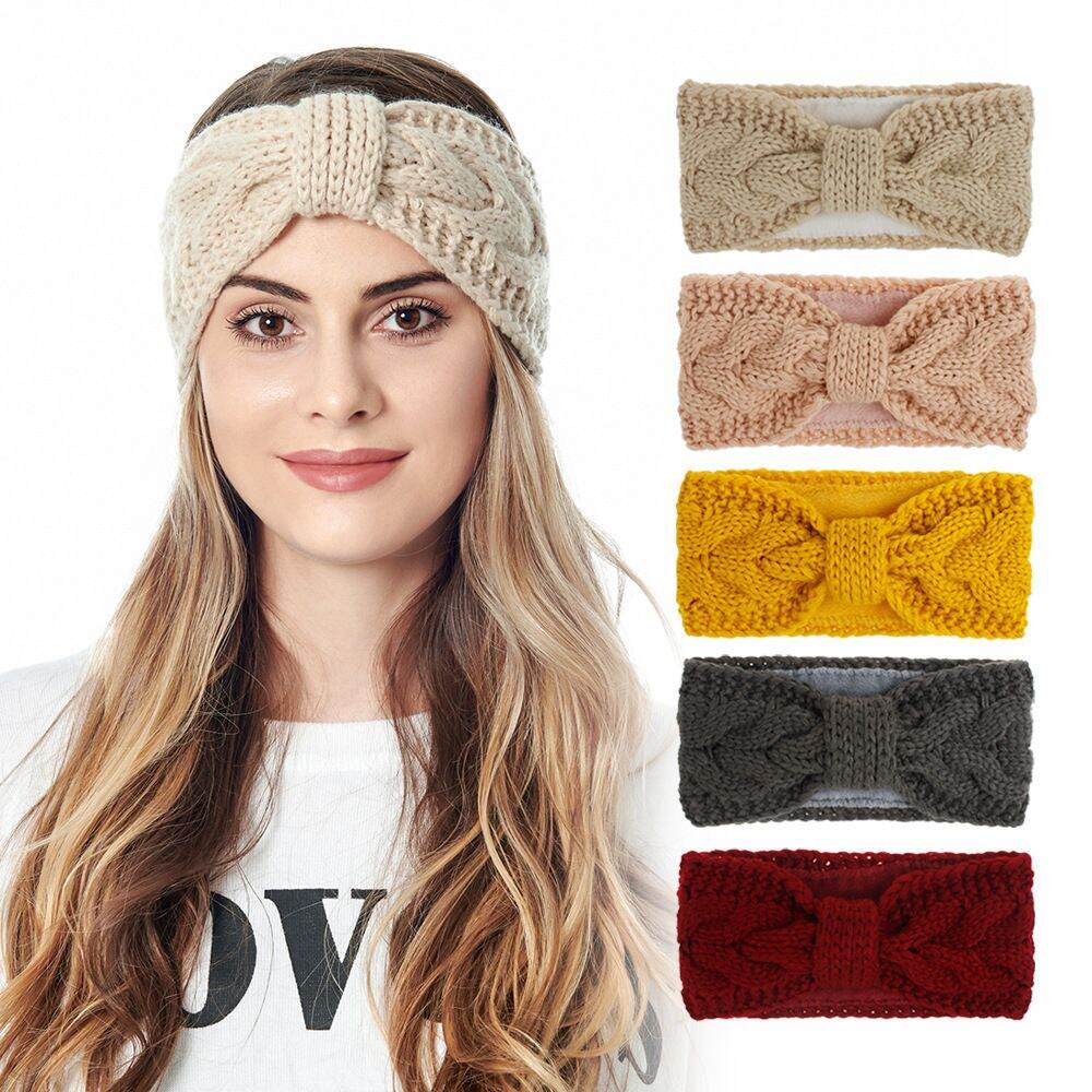 Headband for summer  Spring made of light viscous jersey  in Leo  Animal pattern  Ears warmer hairband  Beige  Brown  Tiger