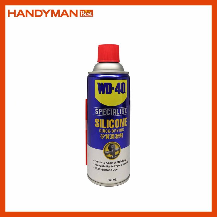 Silicone Lubricant Spray, WD-40 Water Resistant Silicone