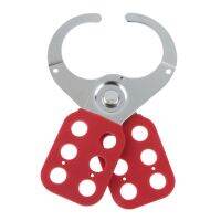 Steel Lockout Hasp Lock Heavy Duty Safty Lockout Hasp 38mm Red