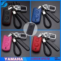 สำหรับ Yamaha NVX Nmax V2 2022 Aerox S Xmax Sniper 155 Remote Key ซองหนังพร้อมพวงกุญแจ