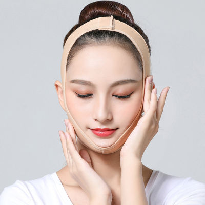 [ส่งจากกรุงเทพ] V Shape Face Lift Up Tools หน้ากากใบหน้าบาง Slimming Facial Masseter Double Chin Skin Bandage Belt.สายรัดหน้าเรียว ที่รัดหน้าเรียว หน้าเรียว หน้า v shape หน้าวีเชฟ รัดหน้าเรียว ผ้ารัดหน้าเรียว ปรับรูปหน้