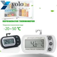 ■❄☏ Yolo เครื่องวัดอุณหภูมิตู้เย็นจอแสดงผล Lcd