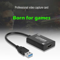 4K HDMI USB Capture Card Adapter USB 3.0 HDMI Acquisition Card Mini Video Grabber กล่องบันทึกสำหรับบันทึก