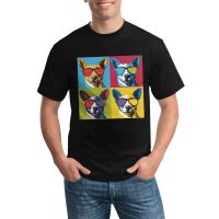 Dog T Shirt Pop Art Memes Style Streetwear T-Shirt Round Neck Design Tee Shirt 100 Cotton Fashion Clothing 3Xl 4Xl 5Xl