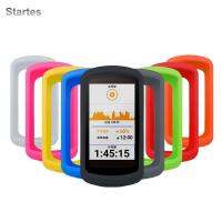 เริ่มซิลิโคนขี่จักรยานคอมพิวเตอร์1เคสมือถือ PC สำหรับขอบของ Garmin 1040กันกระแทกอุปกรณ์รถจักรยานเคสห่อหุ้มฝาครอบรถจักรยานสำหรับขอบของ Garmin 1040เคสป้องกันนาฬิกาจักรยานเคสป้องกันสำหรับคอมพิวเตอร์จักรยานเคสซิลิโคน