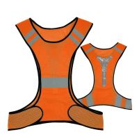 New Reflective Vest for Men Women Night Running Cycling Working Traffic Safety High Visibility Outdoor Sport Highlight