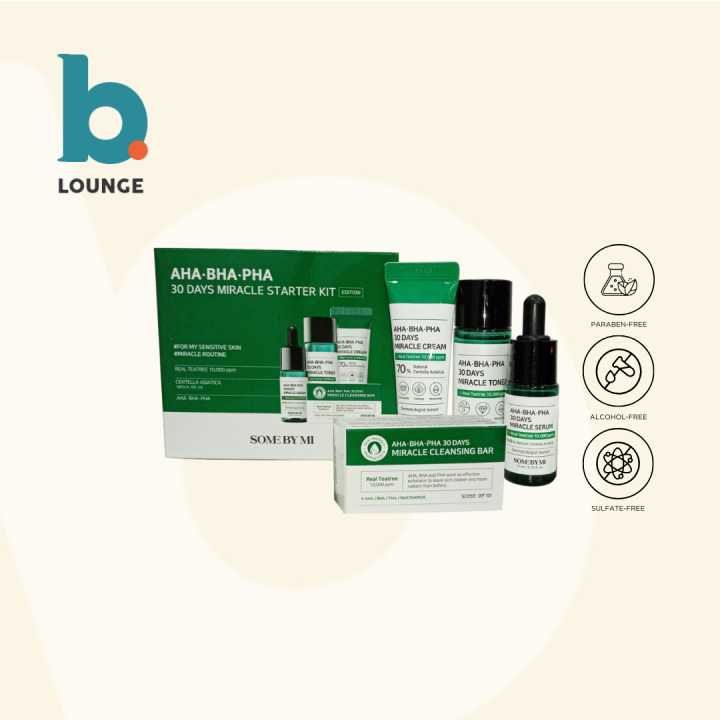 Some By Mi AHA BHA PHA 30 Days Miracle Starter Kit | Lazada PH