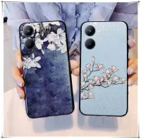 เคสมือถือสำหรับ VIVO Y36 Y78 ฝาหลัง ประกายดอกไม้แมกโนเลียป้องกันการเกิดออกซิเดชันกันตกซิลิโคนแบบนิ่มสำหรับ VIVO Y36 Y78 เคสใส่โทรศัพท์