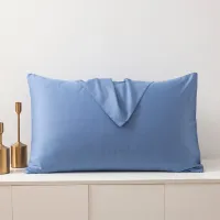 Long Staple Cotton Pillowcase Home Hotel Pillow Case Solid Color Pillow Cover High Quality Pillow Case Cover