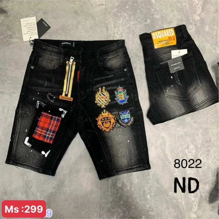 SALE XẢ KHO] Quần short jean nam cao cấp hàng quảng châu thêu LOGO ...