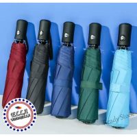 【hot sale】 卍 B53 (ELLA SHOP) 3 Folds Automatic Umbrella Plain