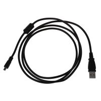 Black USB 2.0 A to 8-Pin Mini B Cable w/ Ferrite - 1.5M / 59 Inches for CoolPix P90