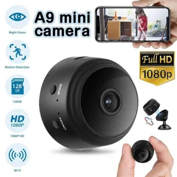 Small surveillance store camera for car