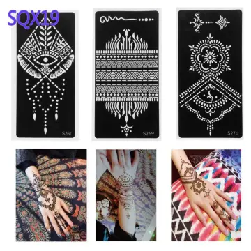 Zara Mehndi Art - Louis Vuitton inspired henna design NO stencils