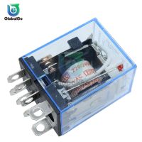 【❖New Hot❖】 wuji39292 Dc 12V Ac 220V 10a 8pin รีเลย์รถยนต์โมดูลรีเลย์ที่ยึดฐานเสียบ Ly2nj Hh62p อิเล็กทรอนิกส์ Micro Mini รีเลย์แม่เหล็กไฟฟ้ารีเลย์