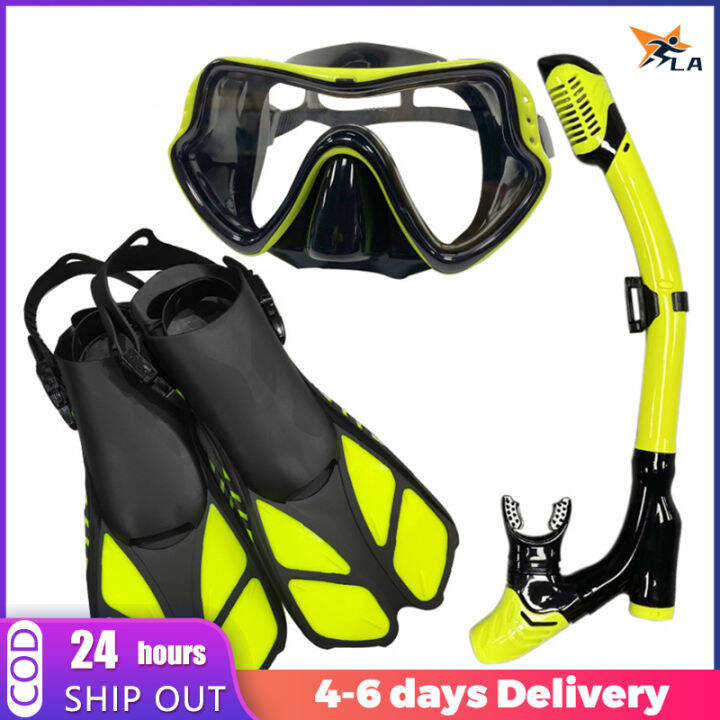Outdoor Sports Snorkeling Set Highdefinition Diving Mask Flexible