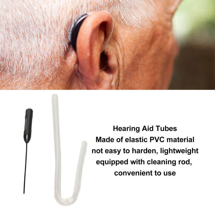 Hearing Aid Tubes, Good Sound Transmission Preformed Earmold Tubing