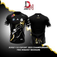 Esports Jersey Custom Name Customize Ph G2 Esports Jersey  Ml Jersey T-Shirt G2 ESPORT WORLDS  (free Request Nickname)