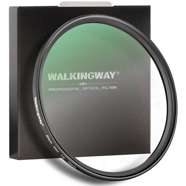 ดั้งเดิม-walkingway-ตัวกรองหมอกสีดำ-pro-1-2-1-4-1-4เลนส์กล้องถ่ายรูปกรอง16ชั้นเคลือบนาโนบุคคล58-67-72-77-82-86-95มม