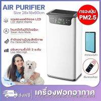 เครื่องฟอกอากาศ PM2.5 ห้อง40ตรม. รุ่น NW06 หน้าจอLED เมนูภาษาอังกฤษ แผ่นกรองในตัว