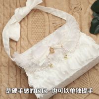 Tender Bag Lolita Bag Elegant Chain Bag Lace Japanese Pearl Handbag